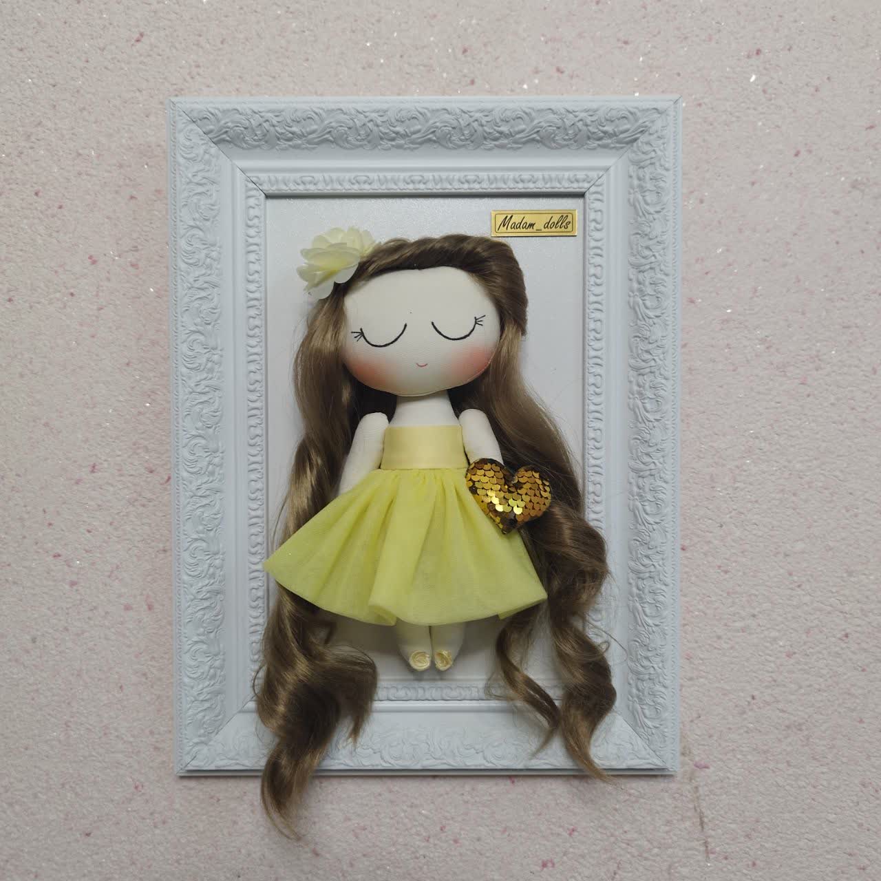 عروسک تیلدا روسی فرشته (13)
